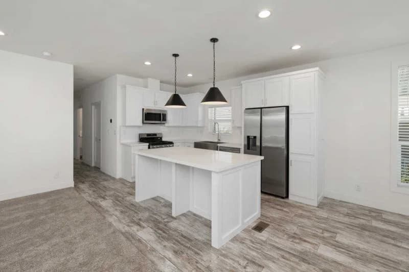 Brand-new clayton 3br/2ba beauty with front porch & hill views in the cliffs 55+  home features