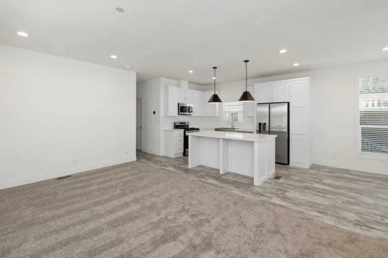 Brand-new clayton 3br/2ba beauty with front porch & hill views in the cliffs 55+  home features