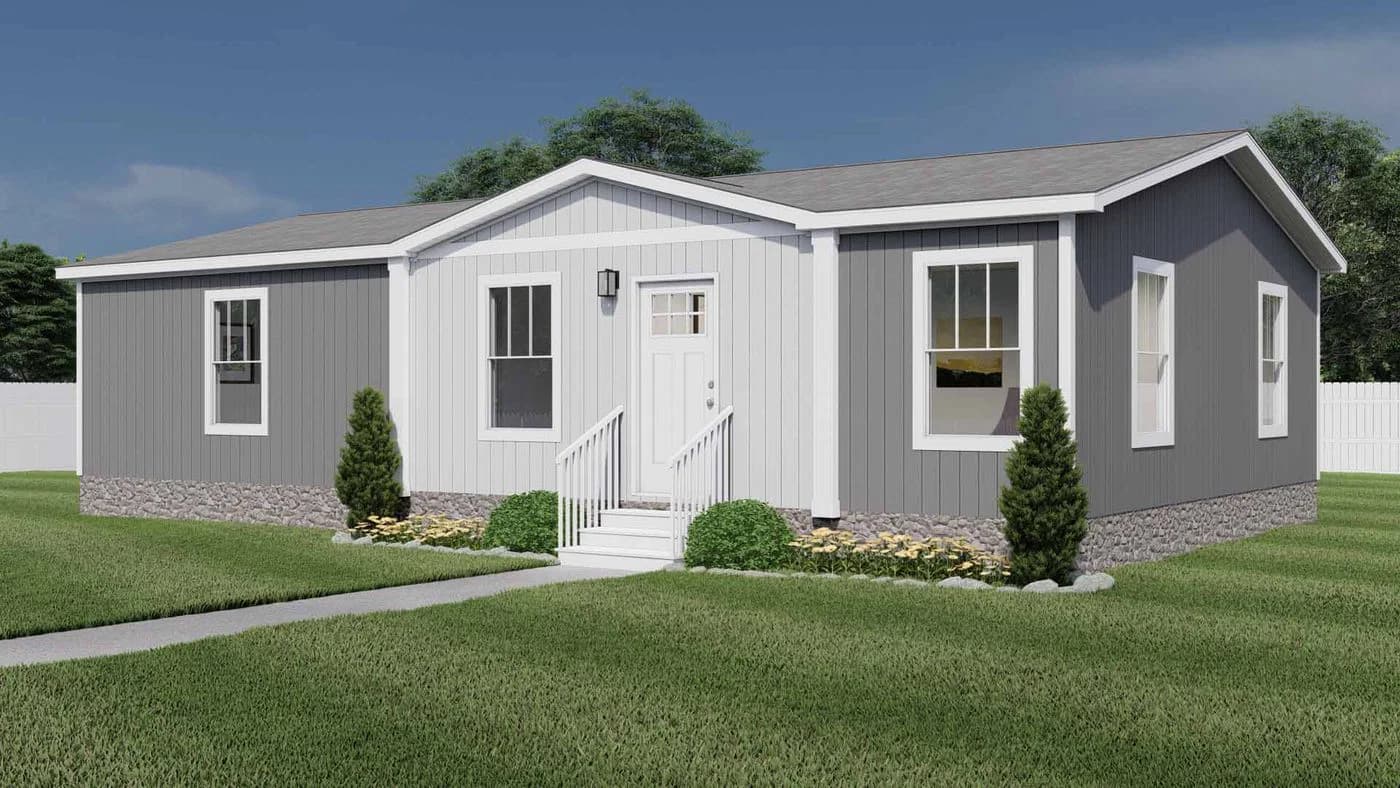 Melody hero, elevation, and exterior home features