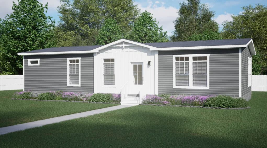 Lily hero, elevation, and exterior home features